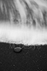 Serie "Gezeiten" 3, Black Sand Beach, Hawaii